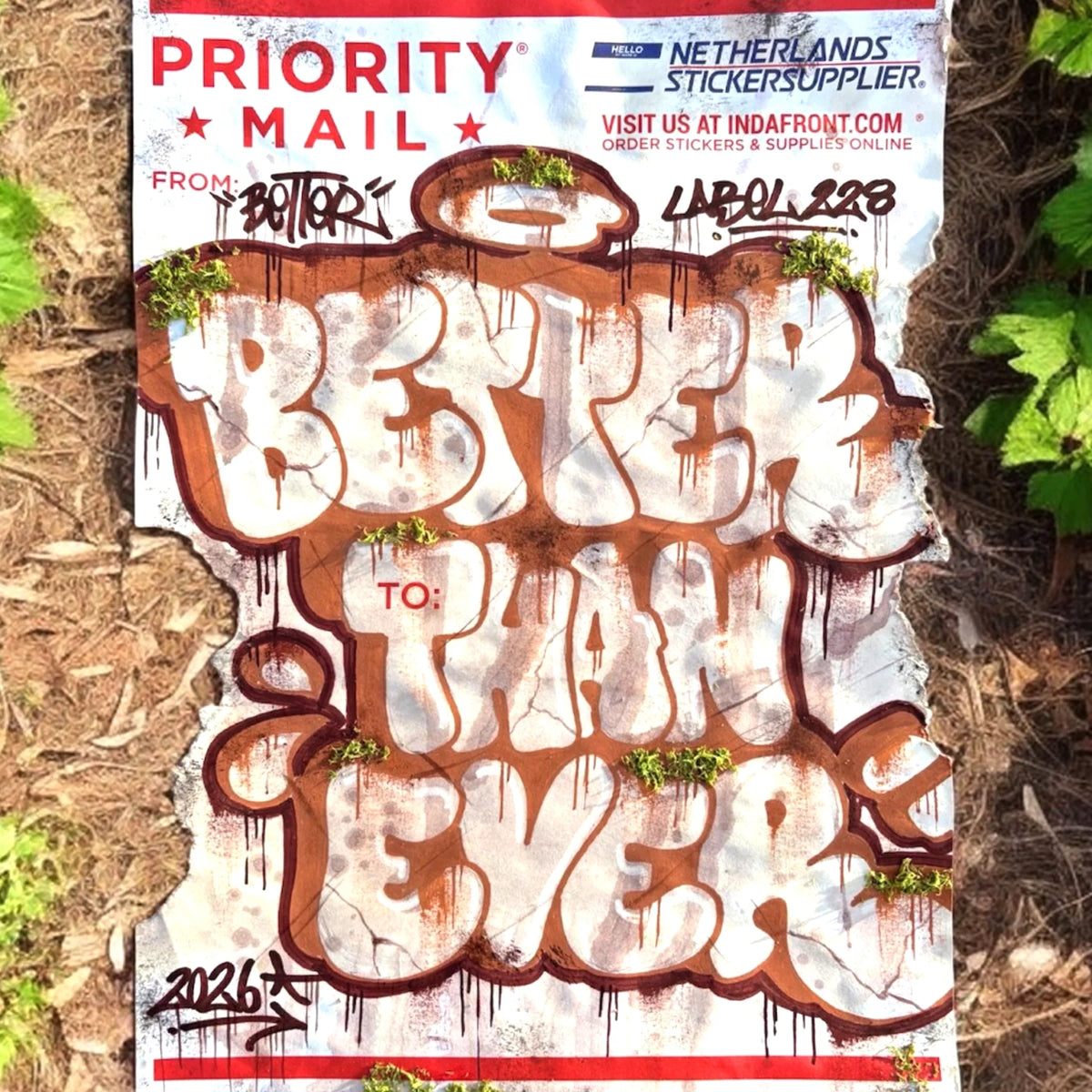 Priority Mail Stickers XXL (A4) image 2