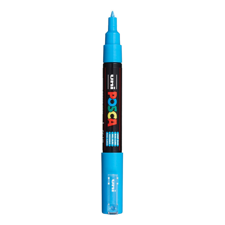 Posca PC-1MC Acrylic Marker (Extra Fine) - Light Blue image