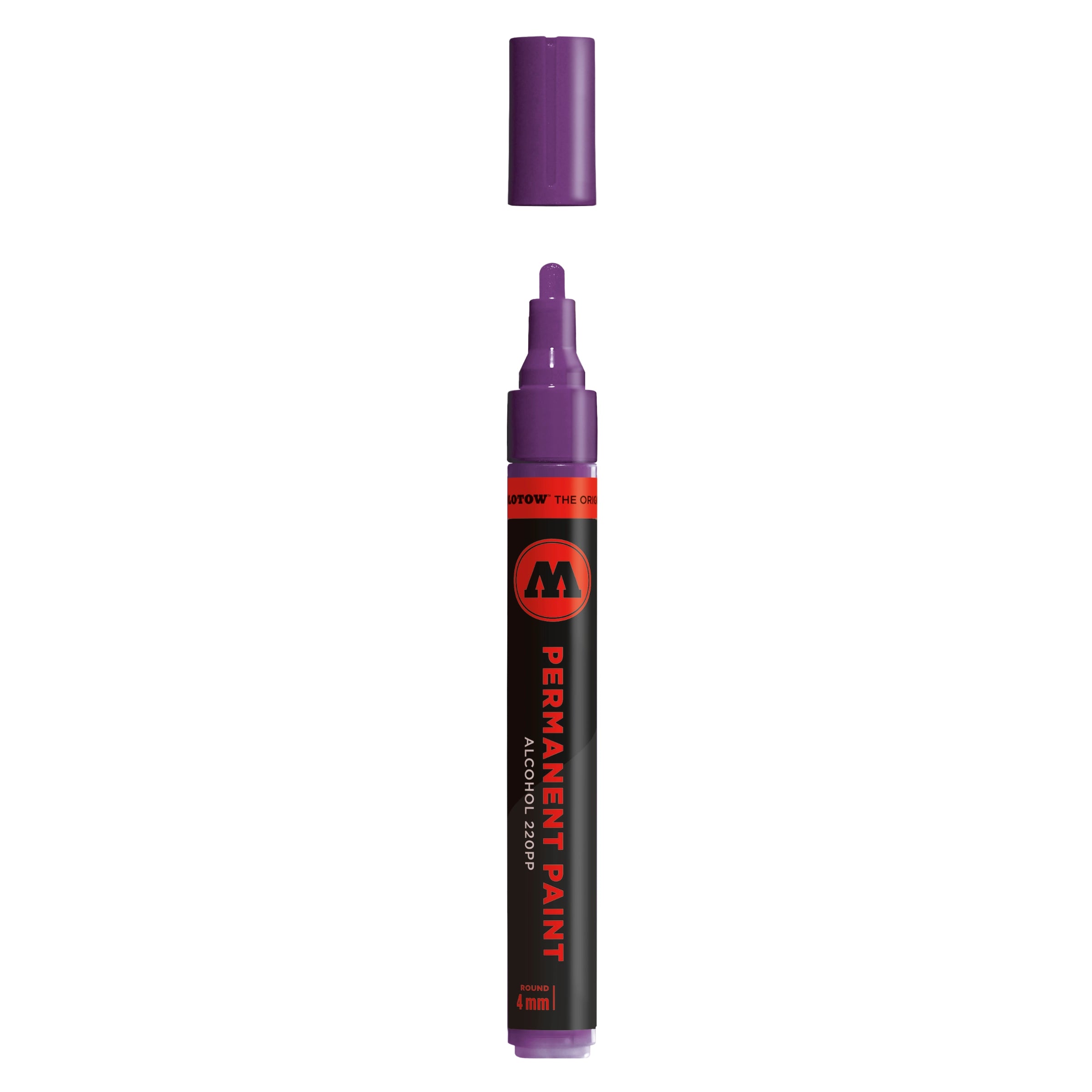 Molotow Permanent Paint 220PP Alcohol Marker (4mm) - Purple image