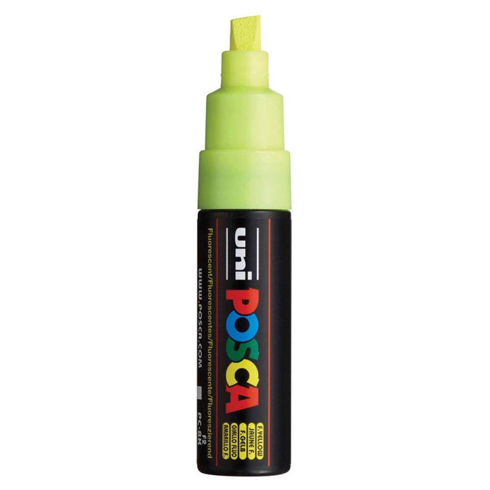 Posca PC-8K Acrylic Marker (8mm) - Fluo Yellow image