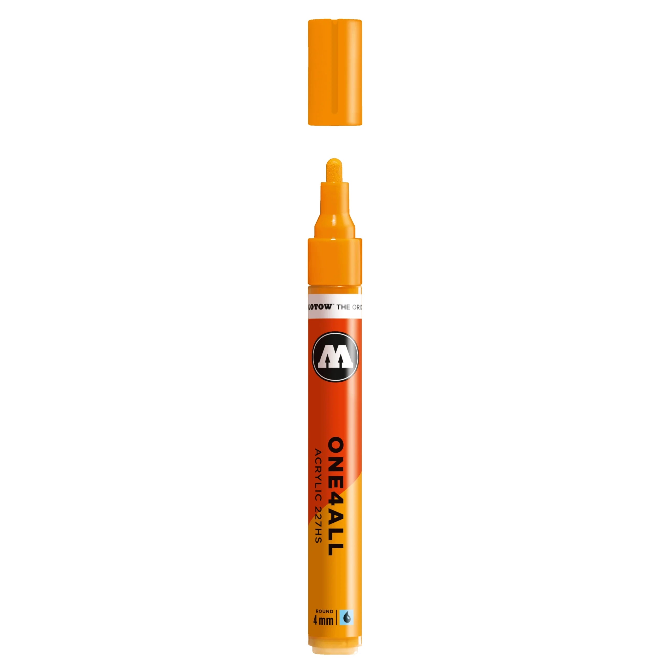 Molotow ONE4ALL 227HS Acrylic Marker (4mm) - Light Orange image