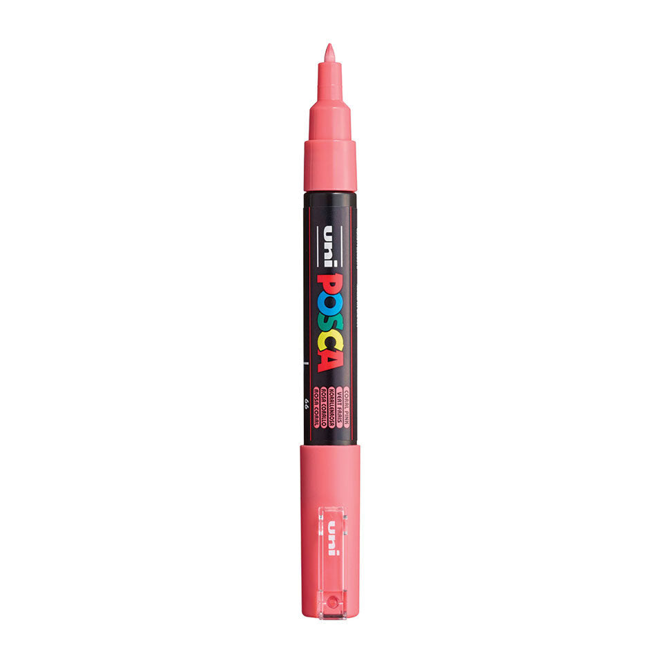 Posca PC-1MC Acrylic Marker (Extra Fine) - Coral Pink image
