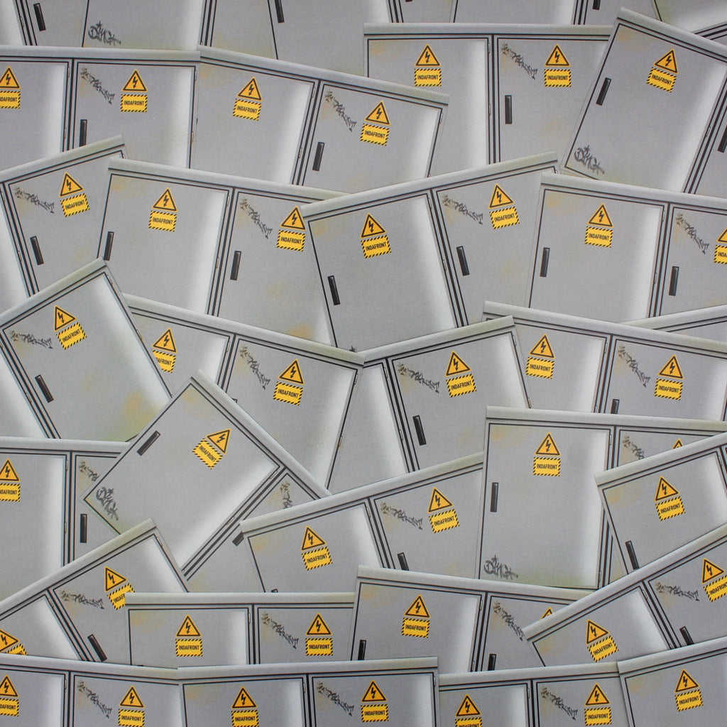 Electricity Box Graffiti Stickers (50 pcs.) image 3