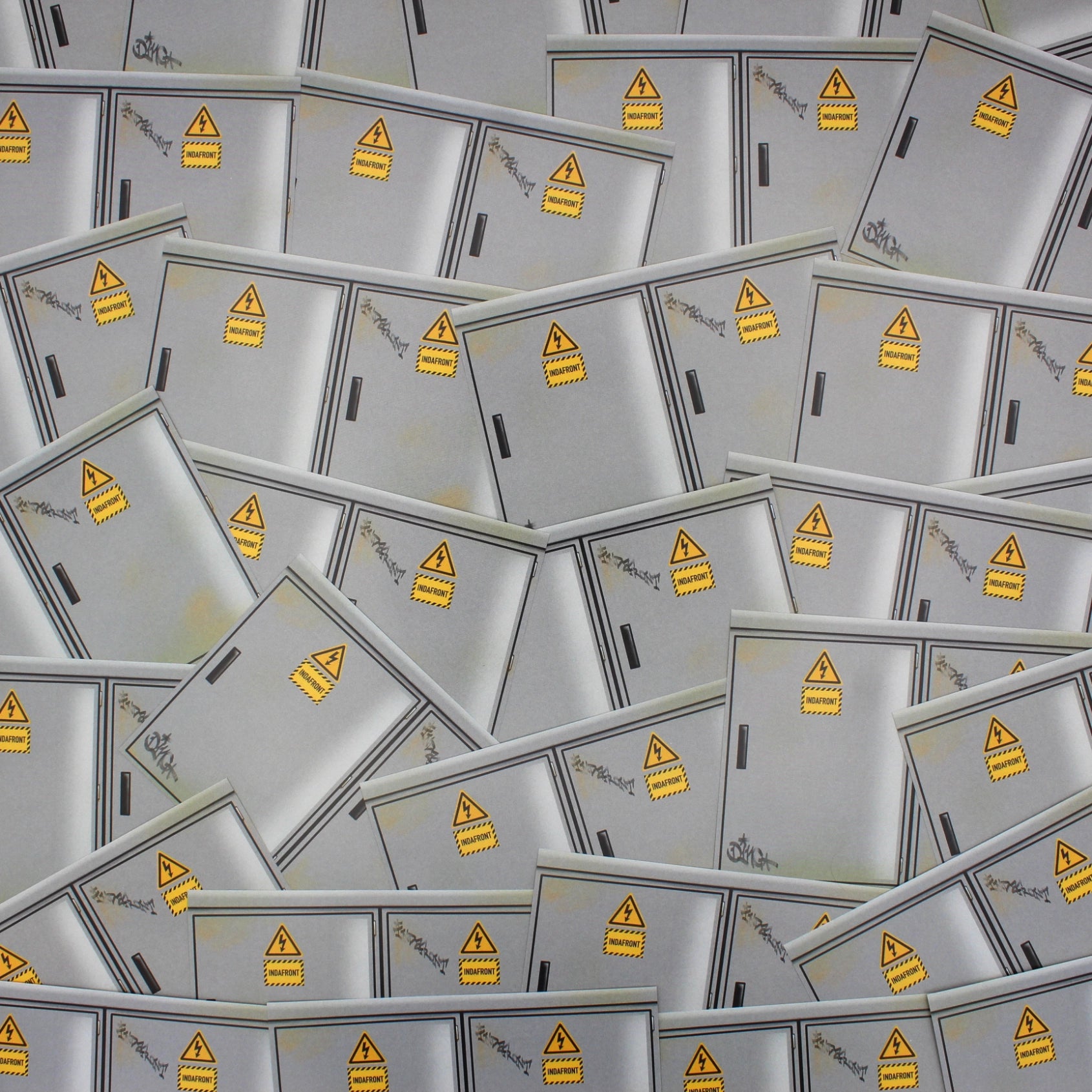 Electricity Box Graffiti Stickers (50 pcs.) image 3