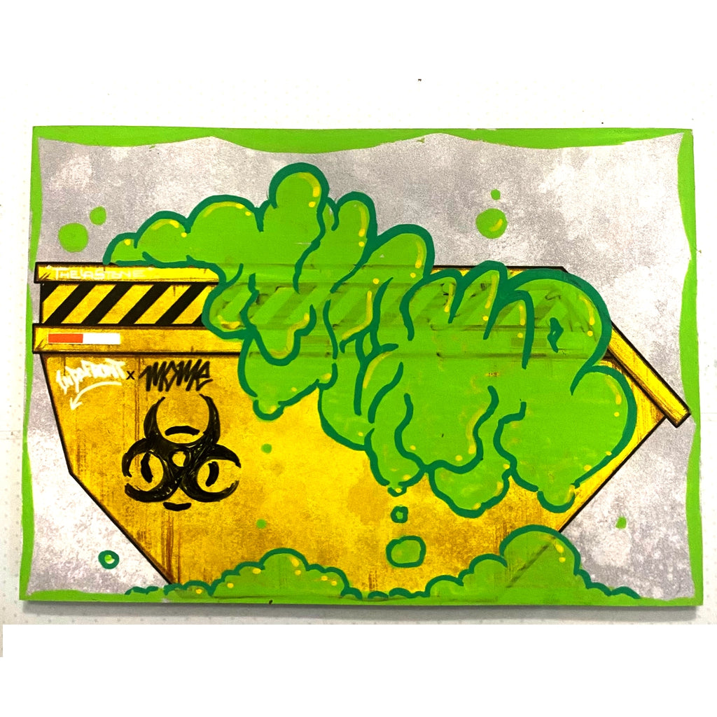 Yellow Container Stickers (50 pcs.) image 2