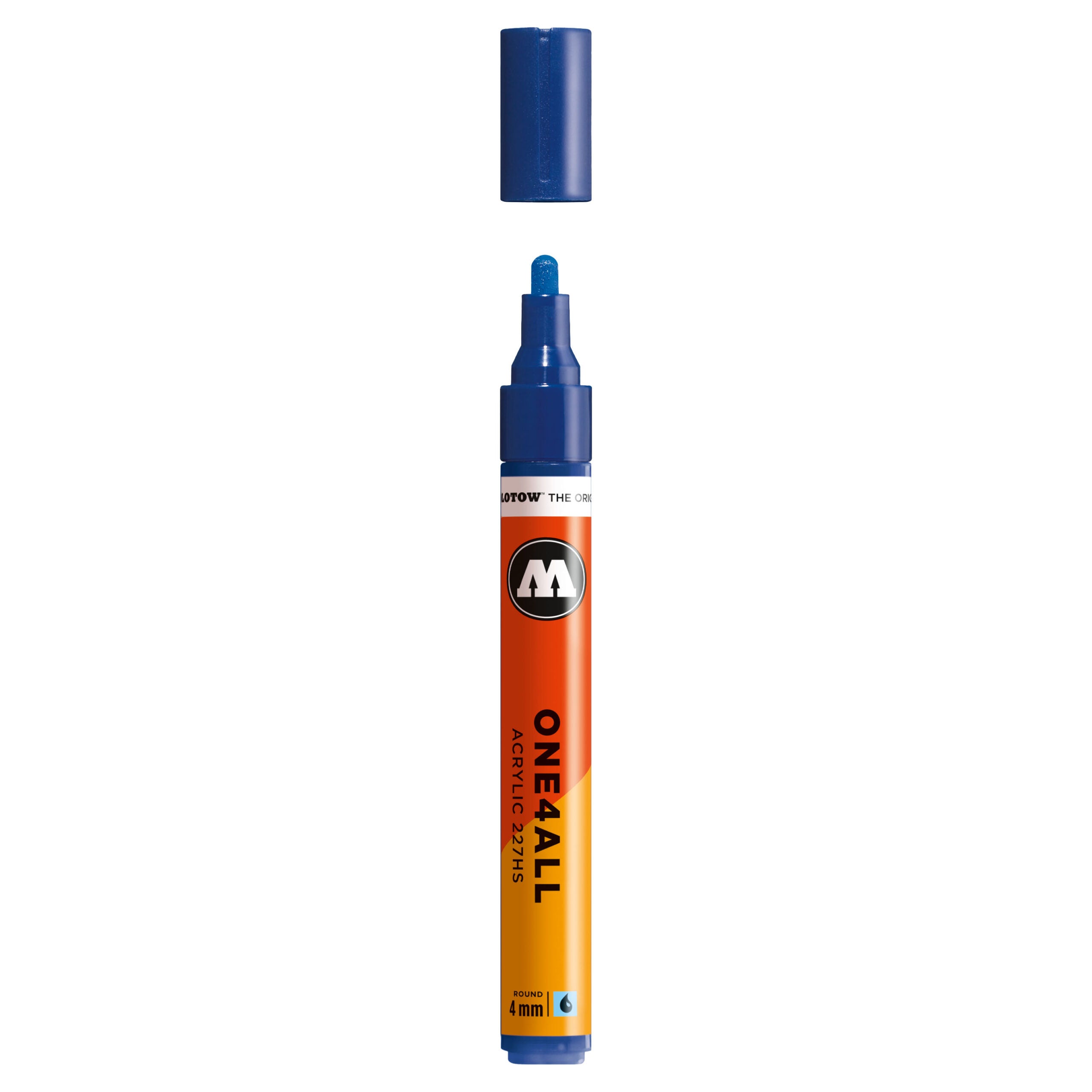 Molotow ONE4ALL 227HS Acrylic Marker (4mm) - True Blue image