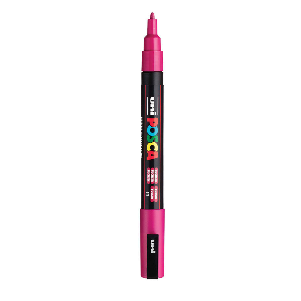 Posca PC-3M Acrylic Marker (Fine) - Fuchsia image