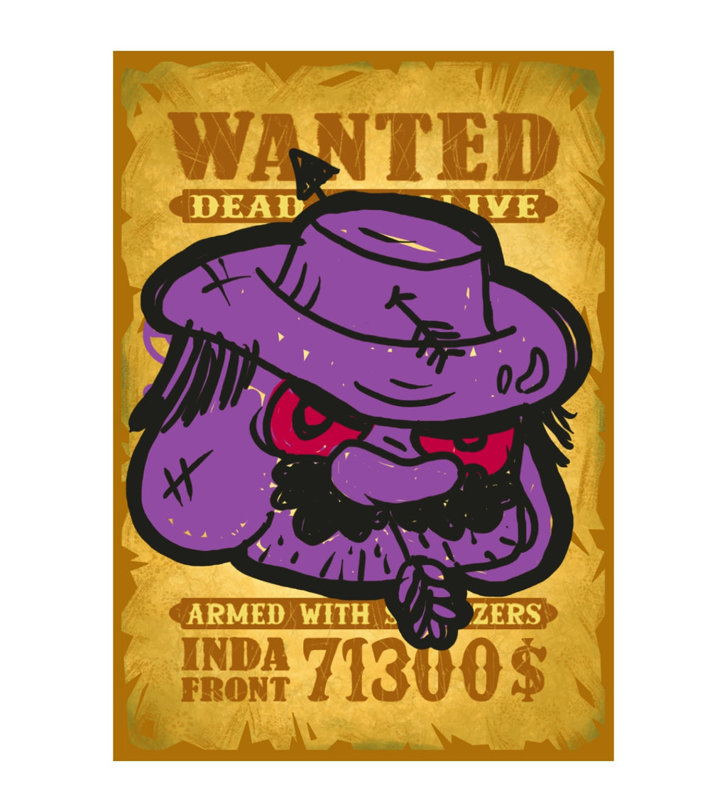 WANTED Stickers A6 (25 pcs.) image 4