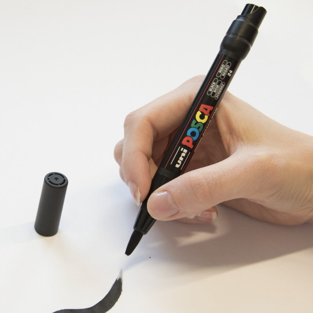 Posca PCF-350 Acrylic Marker (Brush) image 1