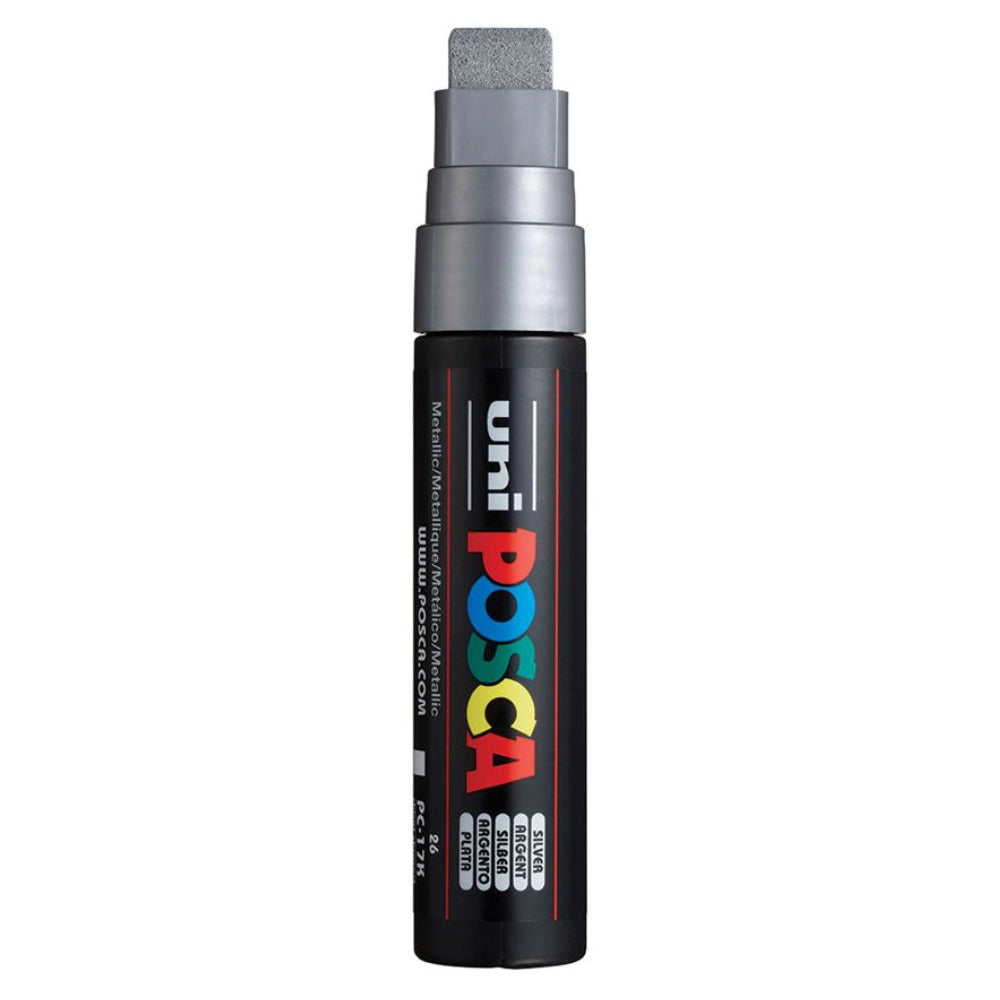 Posca PC-17K Acrylic Marker (15mm) - Silver image