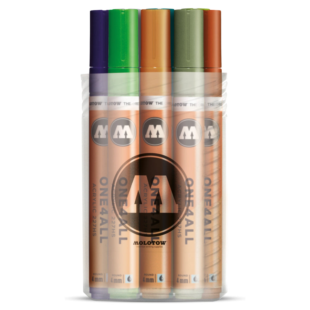 Molotow ONE4ALL 227HS Main Kit II (4mm) (12x) image 0