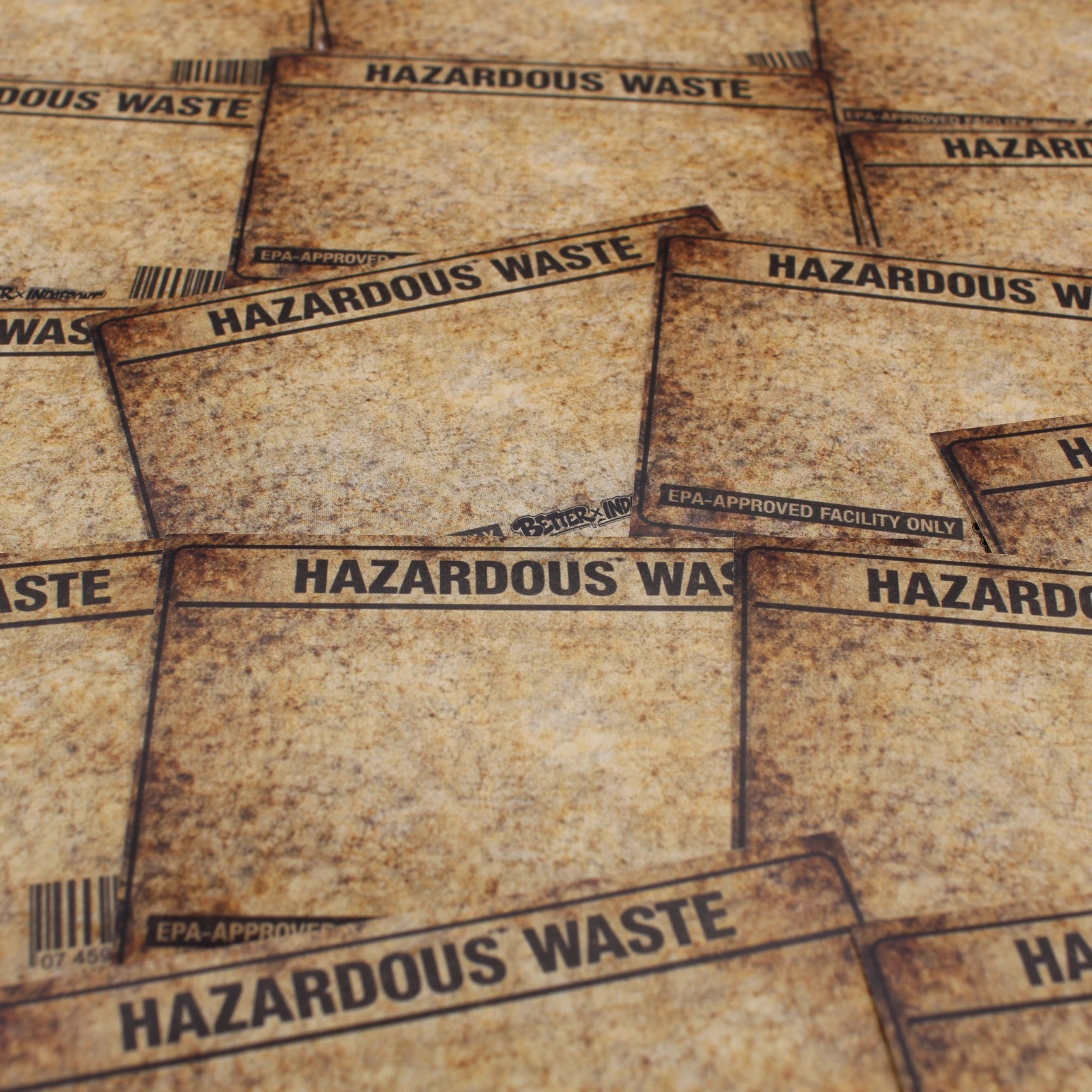 Hazardous Waste Graffiti Stickers (50 pcs.) image 3