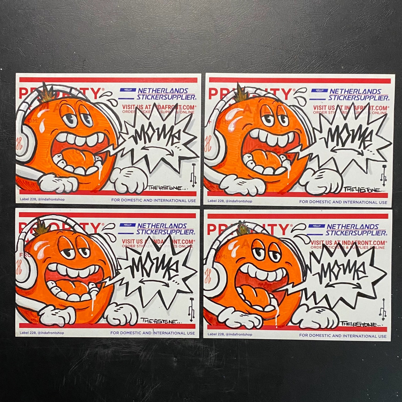 Priority Mail Stickers (50 pcs.) image 1