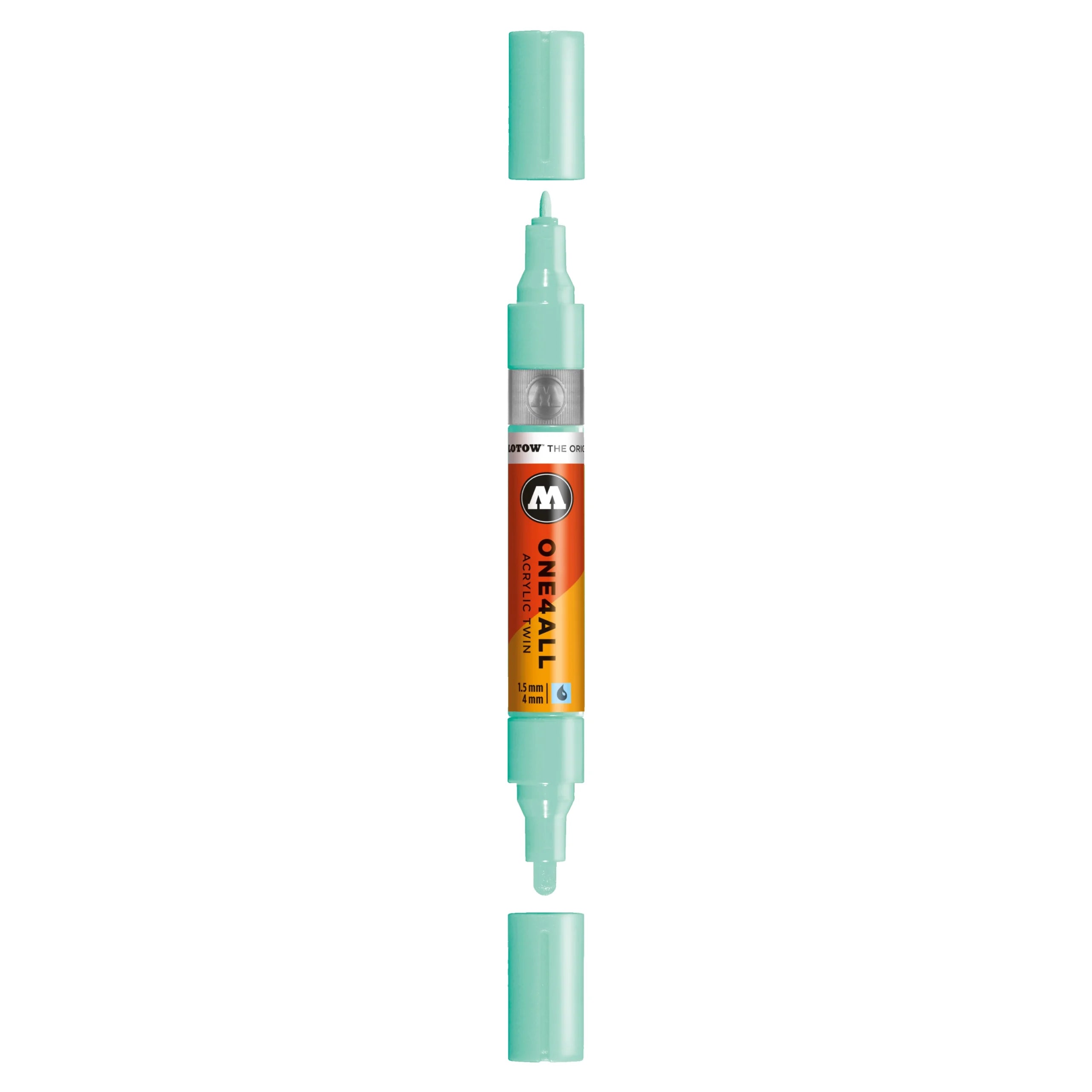 Molotow ONE4ALL Acrylic TWIN Marker (1.5-4mm) - Riviera Light image