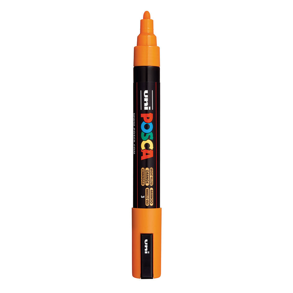 Posca PC-5M Acrylic Marker (Medium) - Bright Yellow image