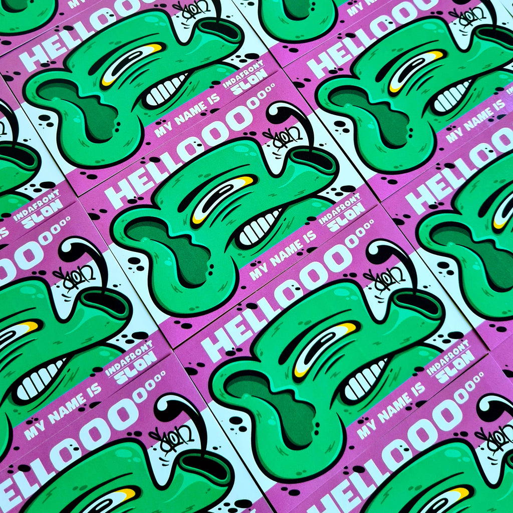 Hellooo Slon Vinyl Stickers - Limited Edition (10 pcs.) image 3