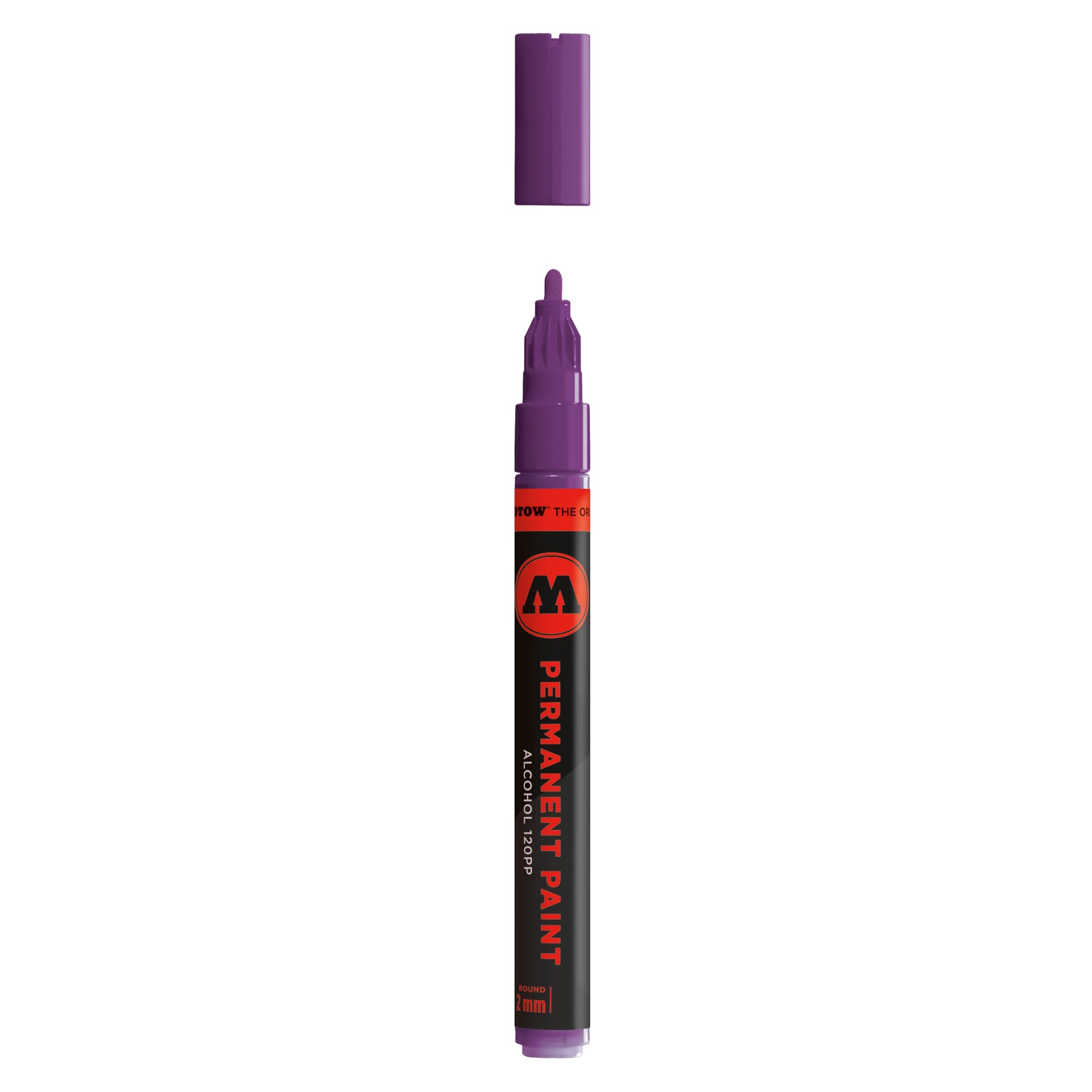 Molotow Permanent Paint 120PP Alcohol Marker (2mm) - Purple image