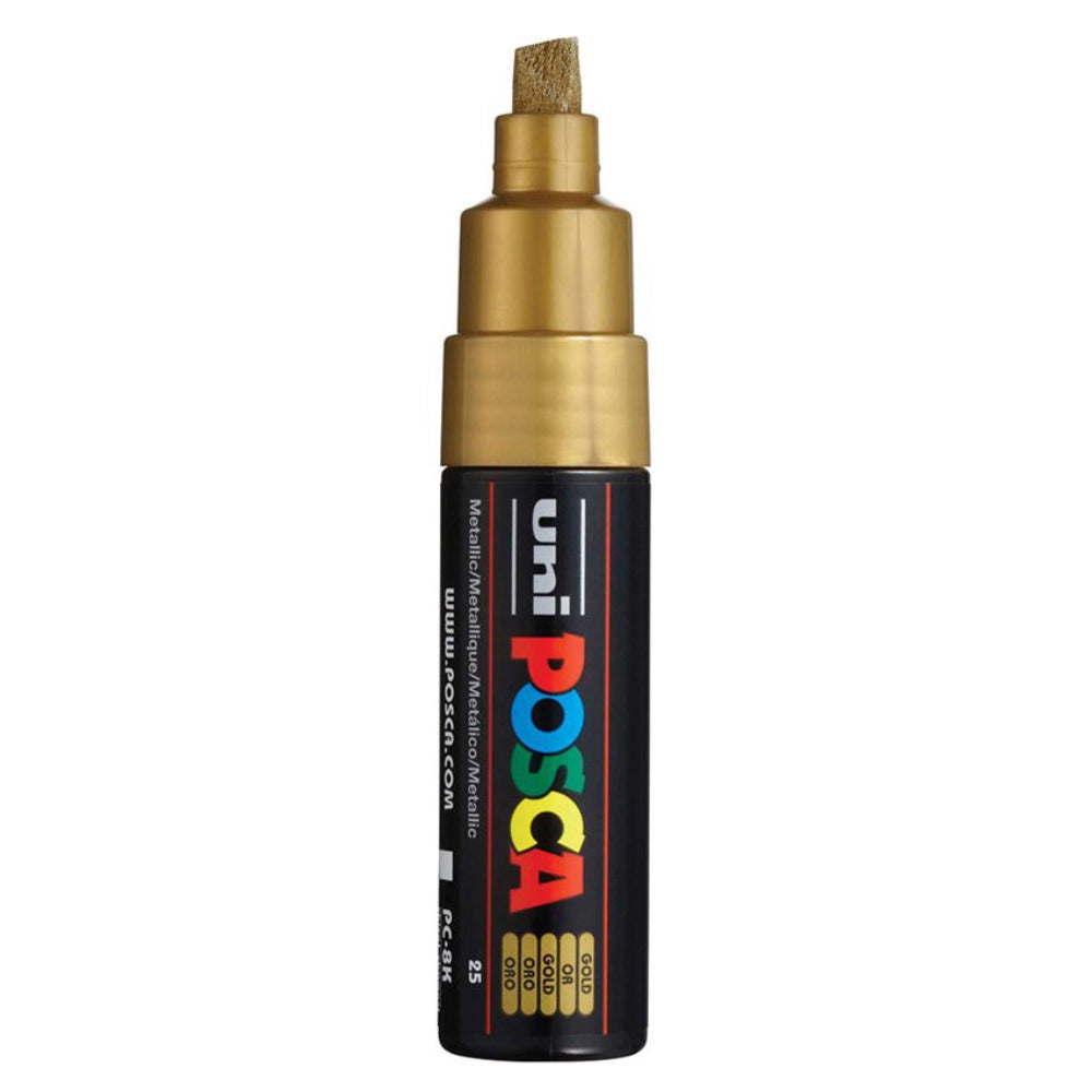 Posca PC-8K Acrylic Marker (8mm) - Gold image