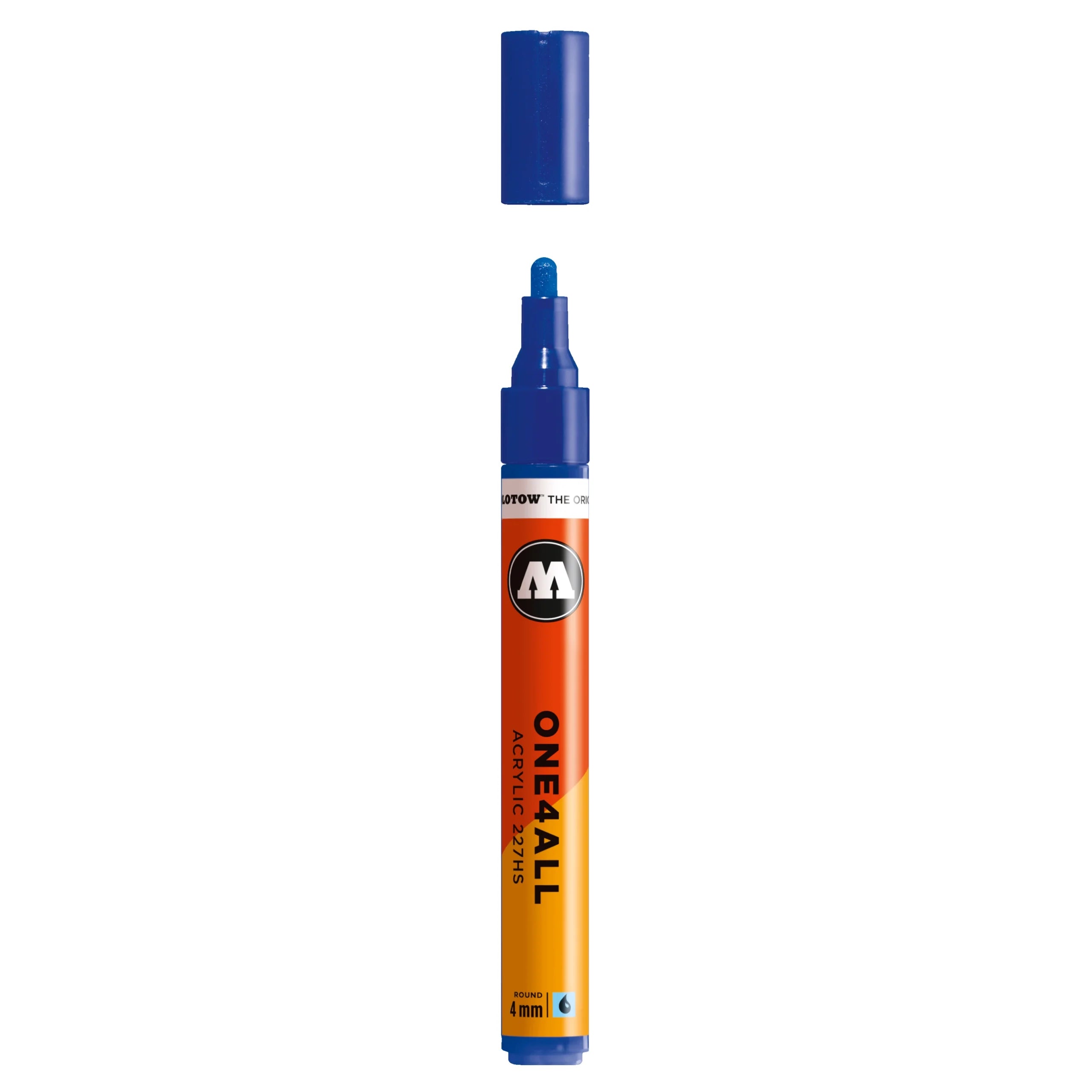 Molotow ONE4ALL 227HS Acrylic Marker (4mm) - Ultramarine Blue image