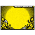 Shallow Lagoon x Indafront Yellow Stickers (50 pcs.) image 0