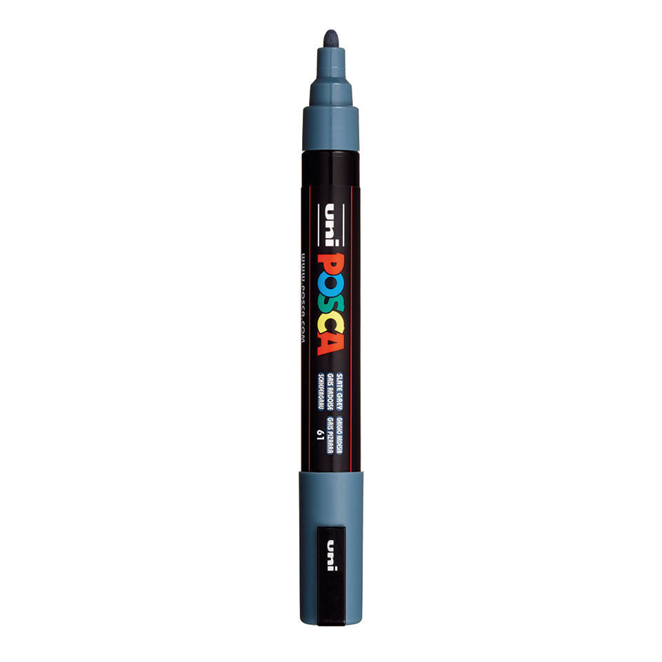 Posca PC-5M Acrylic Marker (Medium) - Slate Grey image