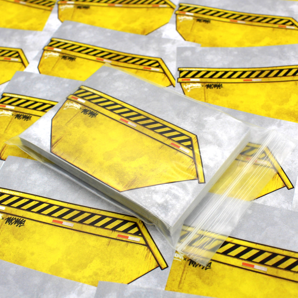 Yellow Container Stickers (50 pcs.) image 3