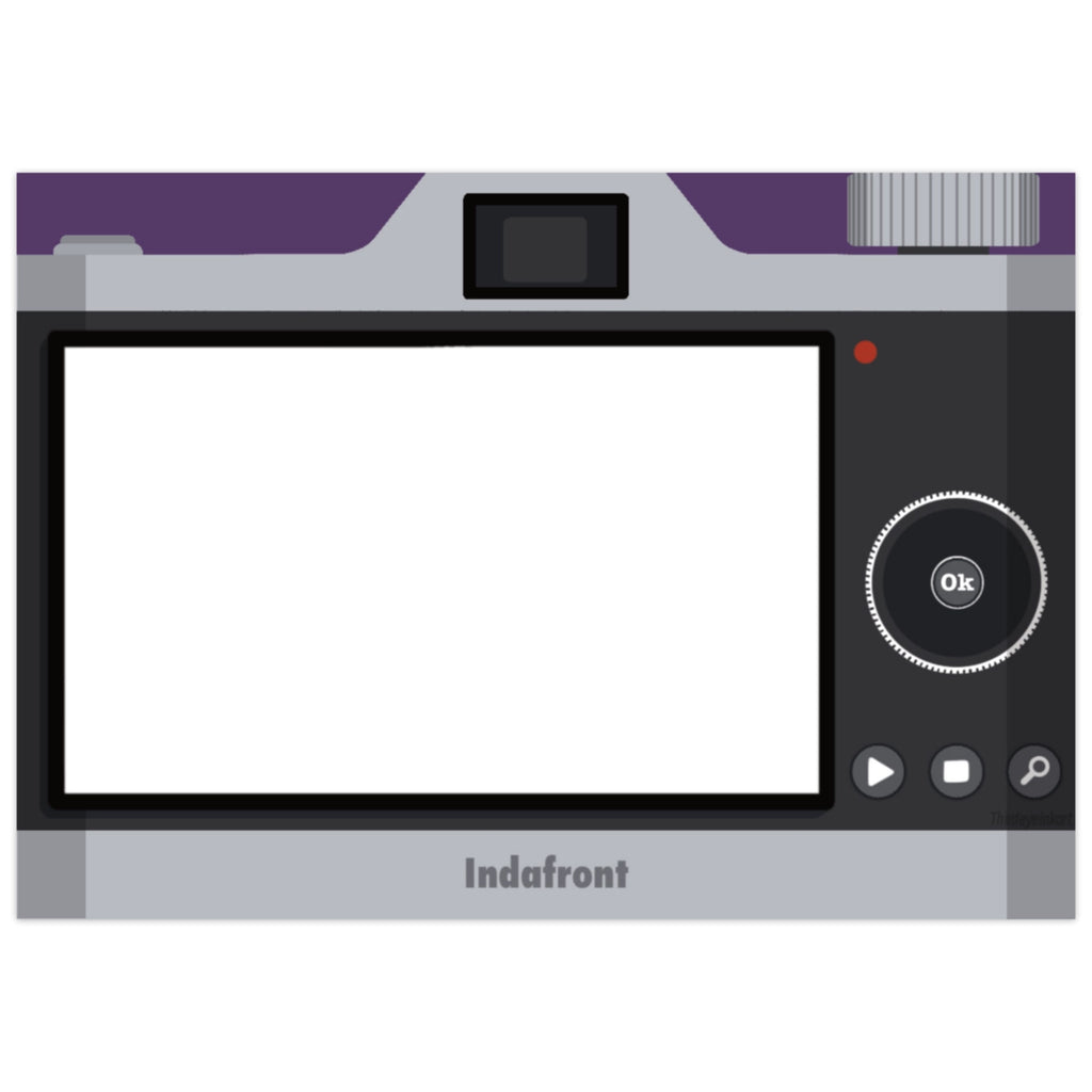 Retro Camera Stickers (50 pcs.) image 0