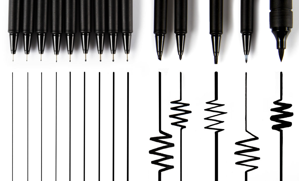 Molotow Blackliner Fineliner (Chisel) image 2