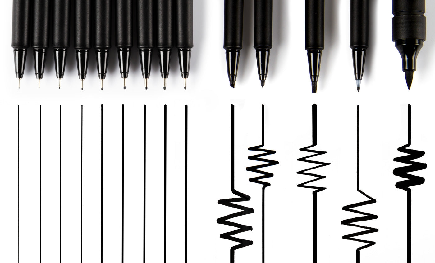 Molotow Blackliner Fineliner (Chisel) image 2