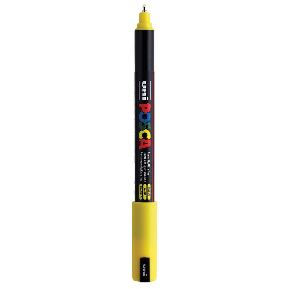 Posca PC-1MR Acrylic Marker (Ultra Fine) - Yellow image