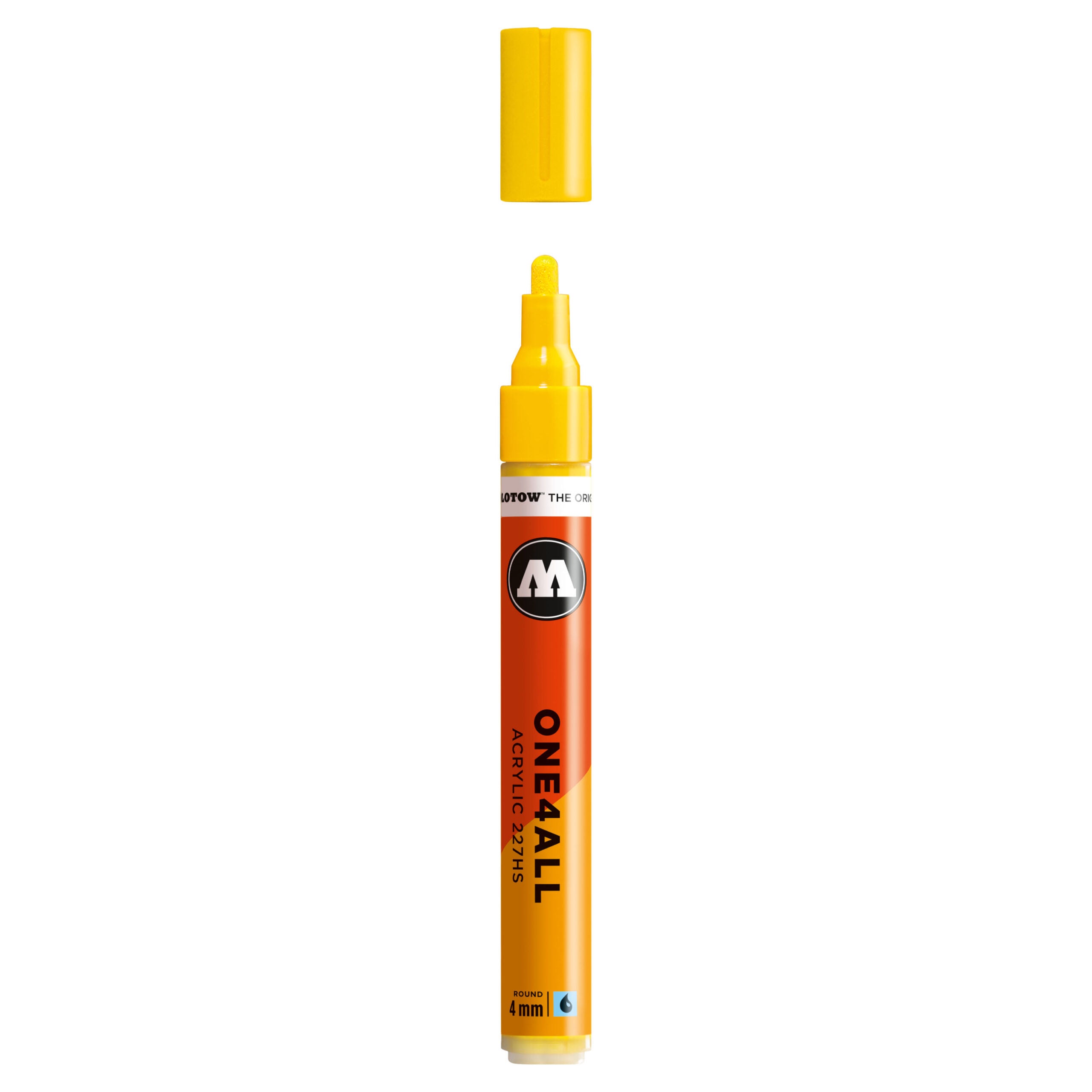 Molotow ONE4ALL 227HS Acrylic Marker (4mm) - Zinc Yellow image