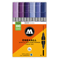 Molotow ONE4ALL TWIN Marker Violet Set (1.5-4mm) (6x) image 0