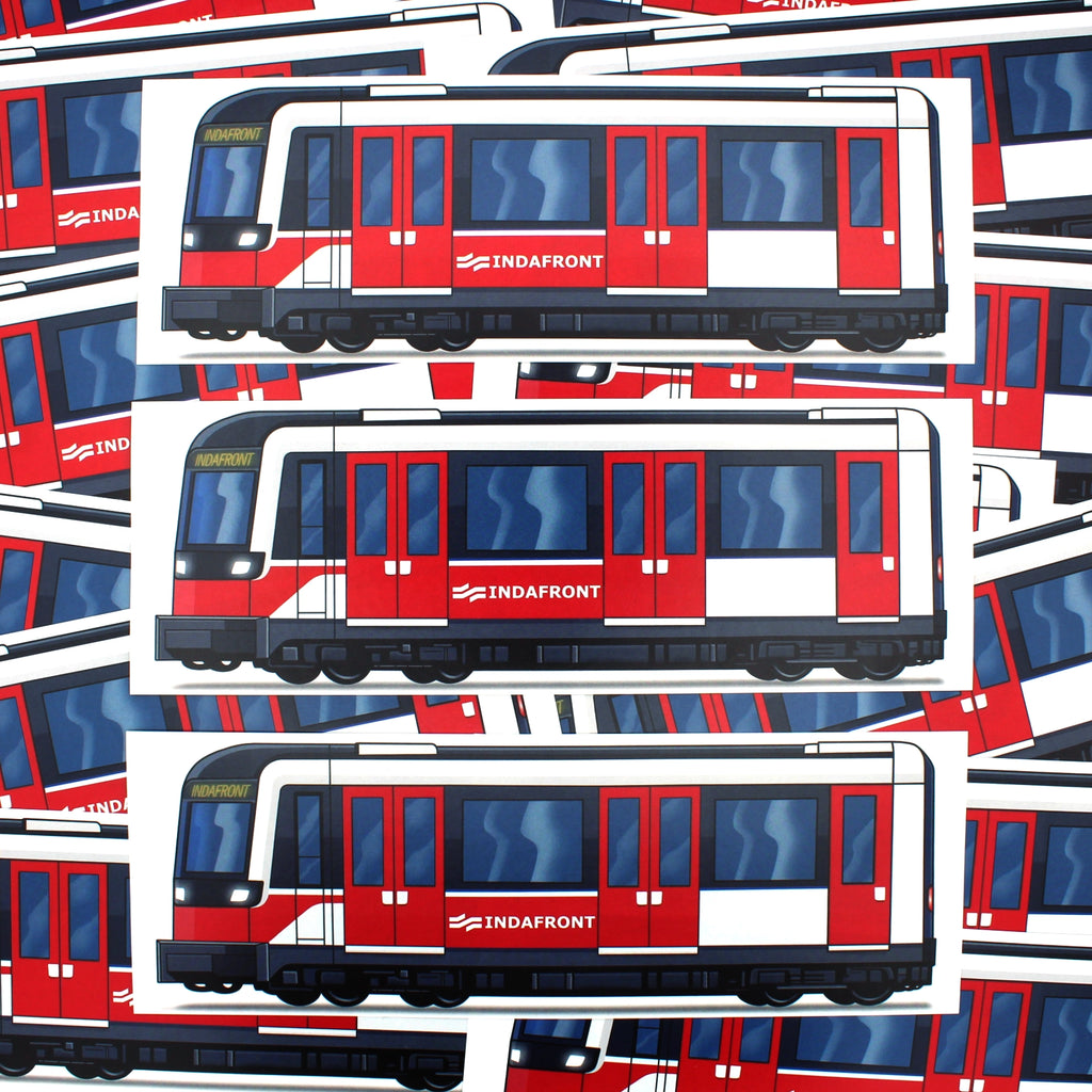 Indafront Amsterdam Metro Stickers (25 pcs.) image 3