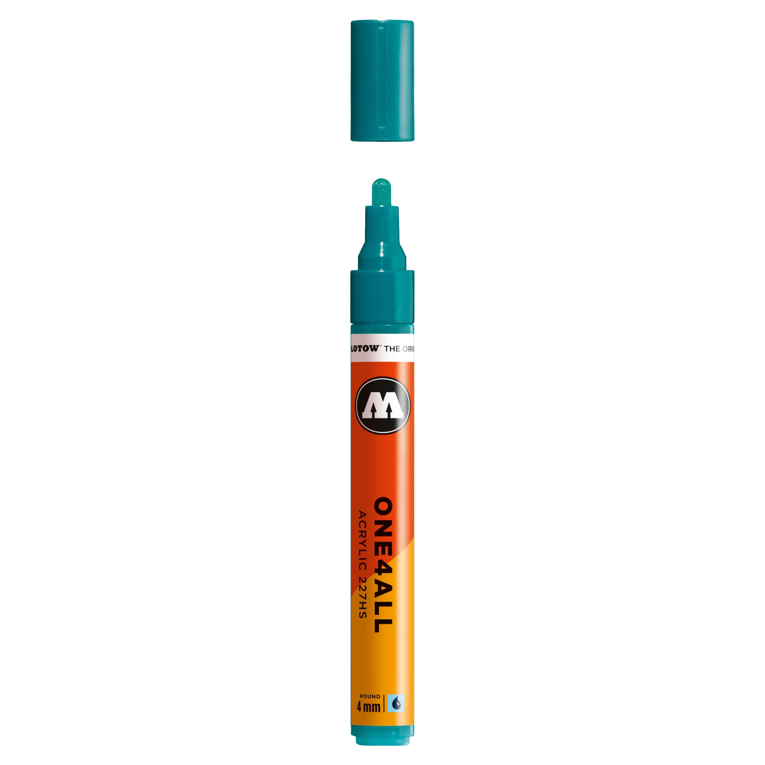 Molotow ONE4ALL 227HS Acrylic Marker (4mm) - Lagoon Blue image