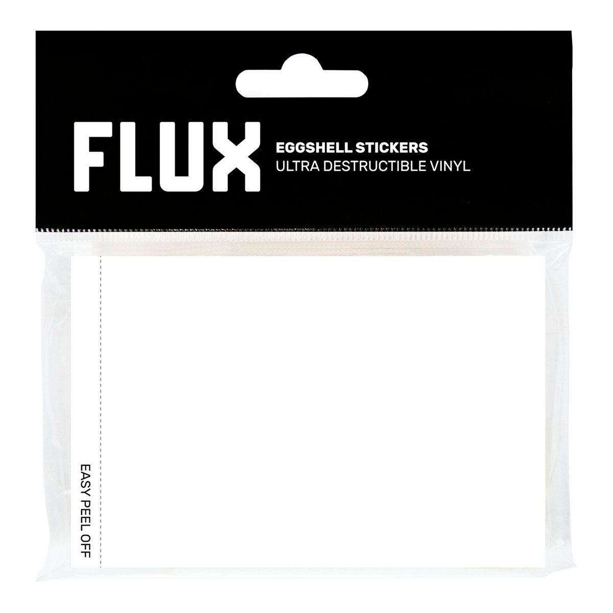 FLUX Egg Shell Stickers White (50 pcs.) image 0