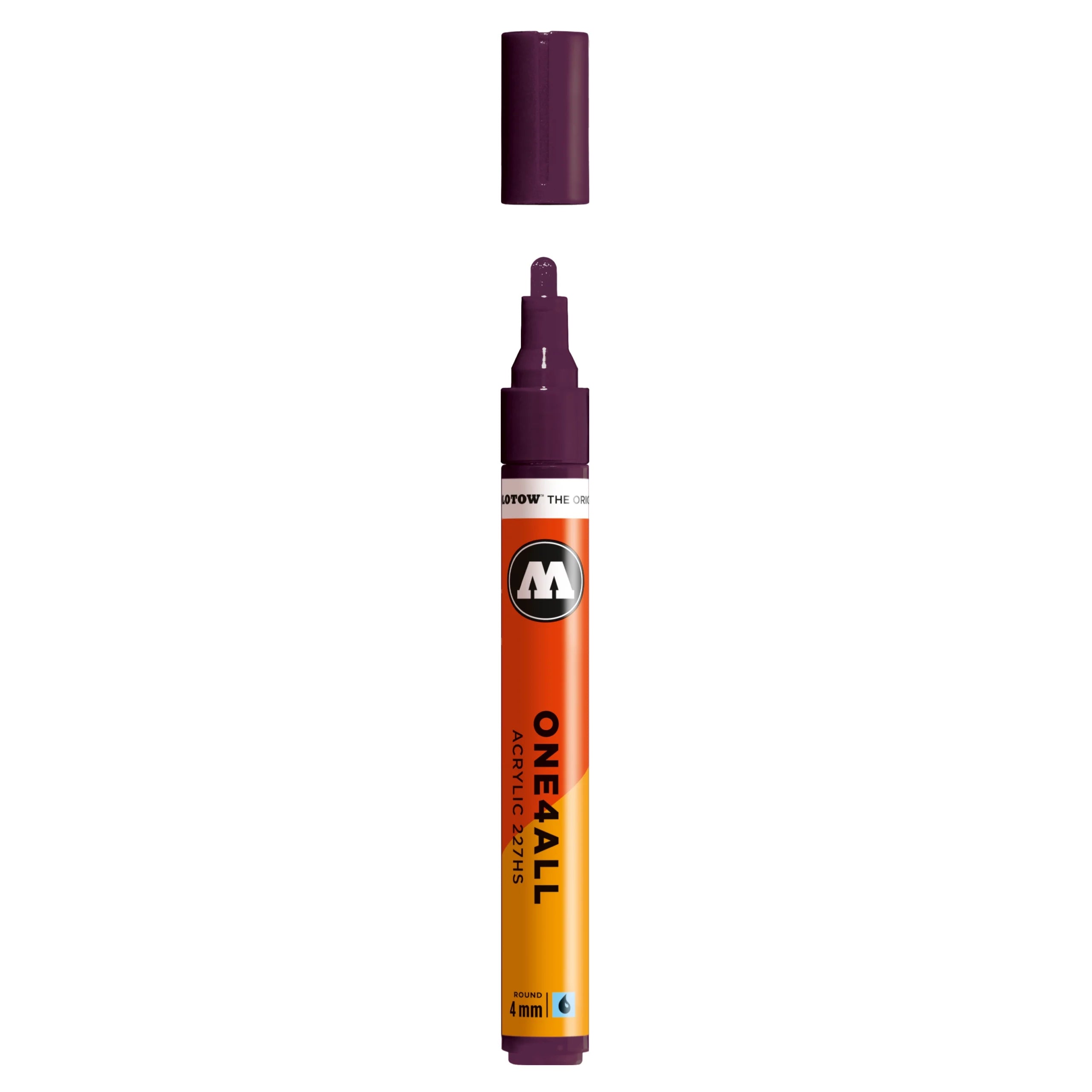 Molotow ONE4ALL 227HS Acrylic Marker (4mm) - Purple Violet image