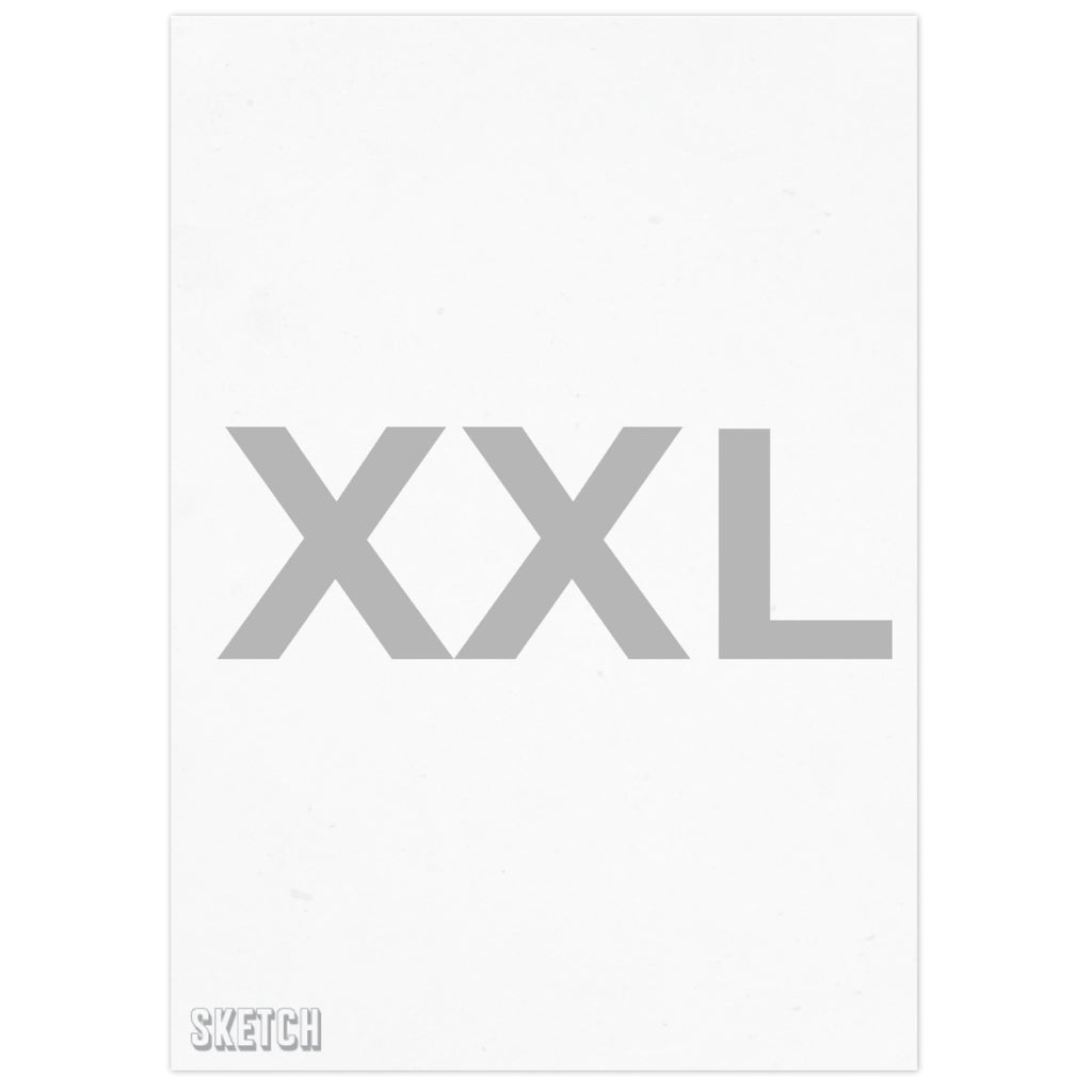 Indafront SKETCH Paper Stickers XXL (A4) image 0
