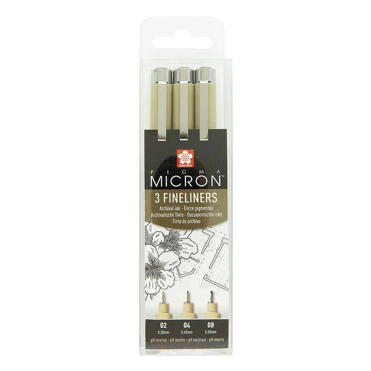 Sakura Pigma Micron Fineliner 3 Set image 0