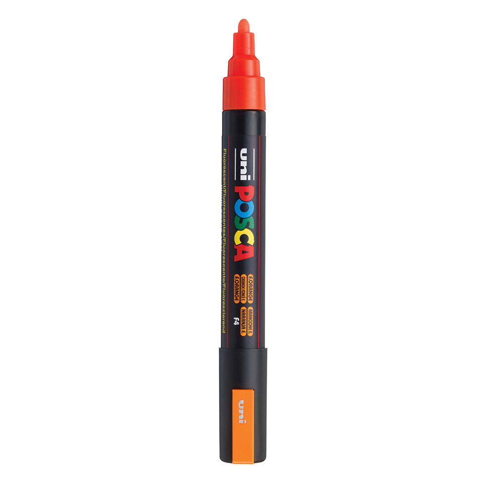 Posca PC-5M Acrylic Marker (Medium) - Fluo Orange image