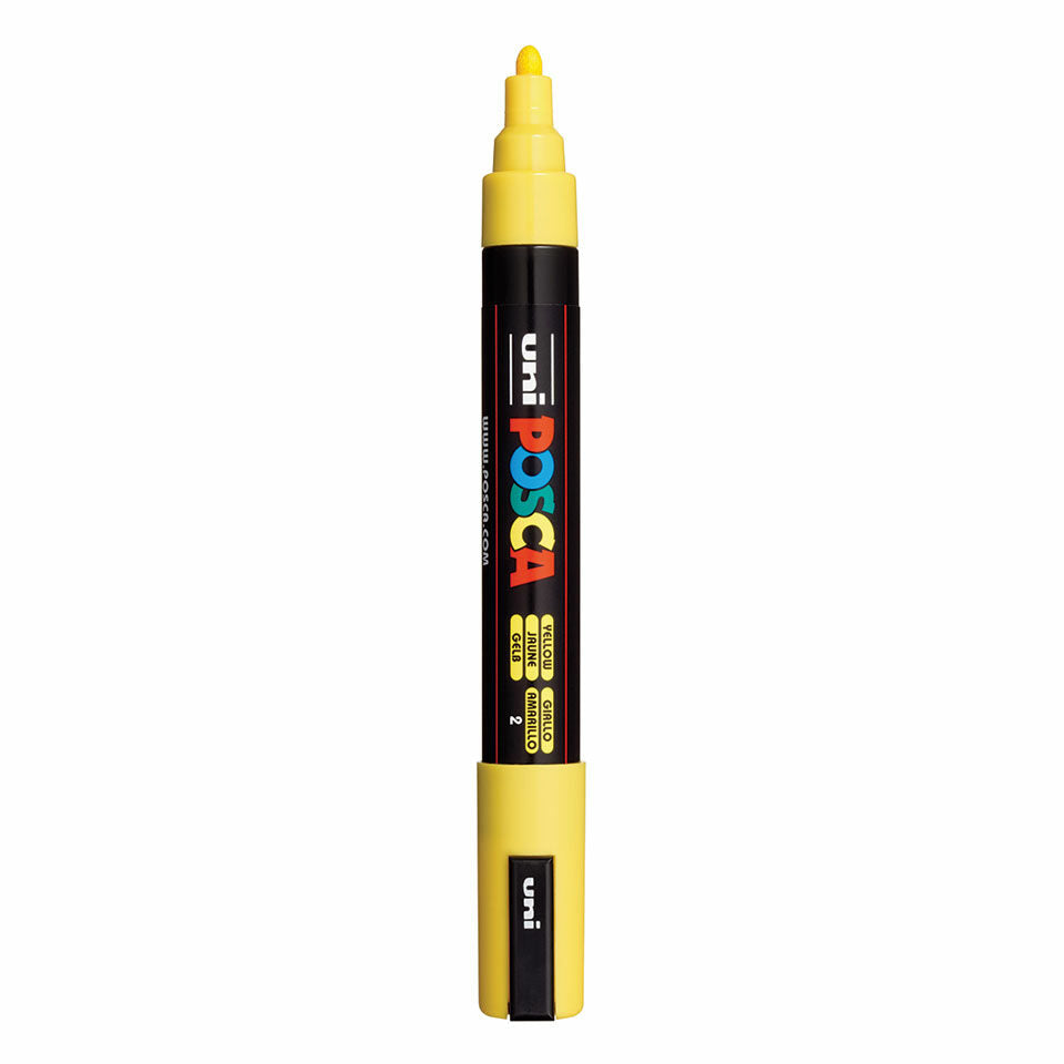 Posca PC-5M Acrylic Marker (Medium) - Yellow image