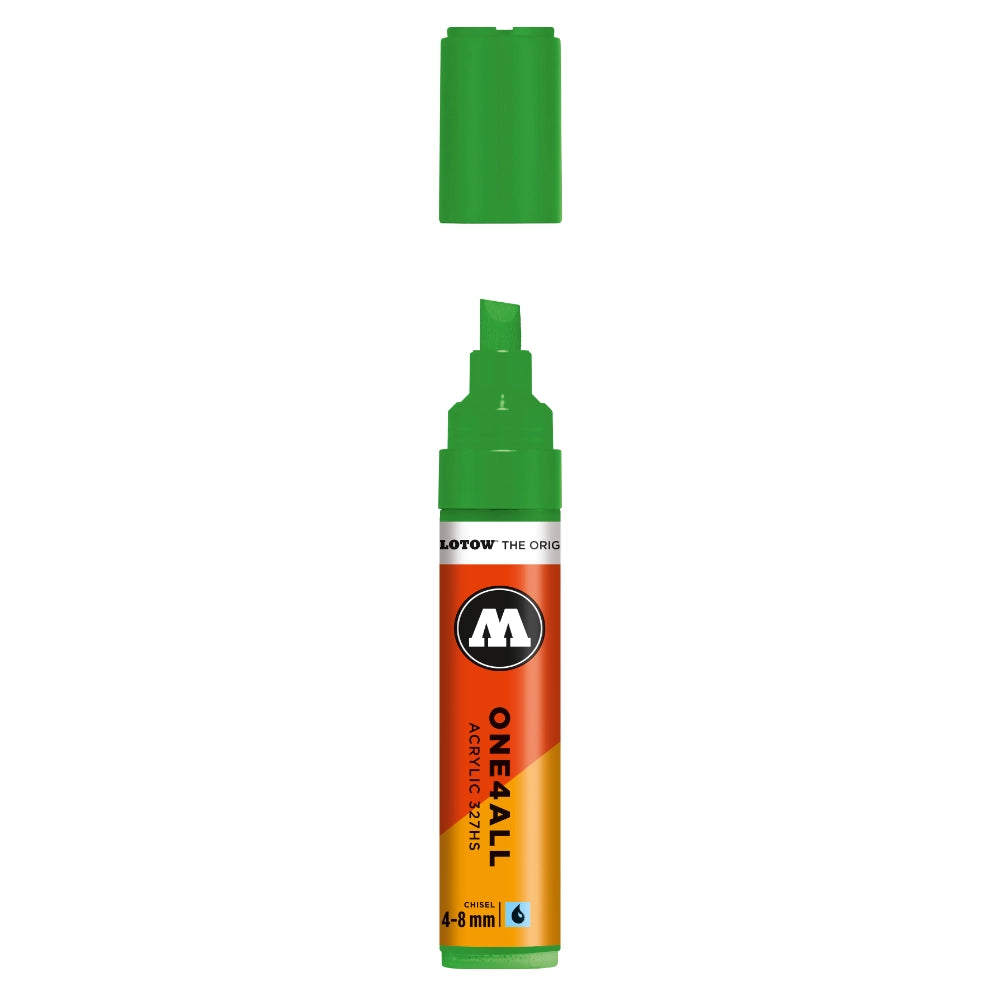 Molotow ONE4ALL 327HS Acrylic Marker (4-8mm) - Kacao77 Green image