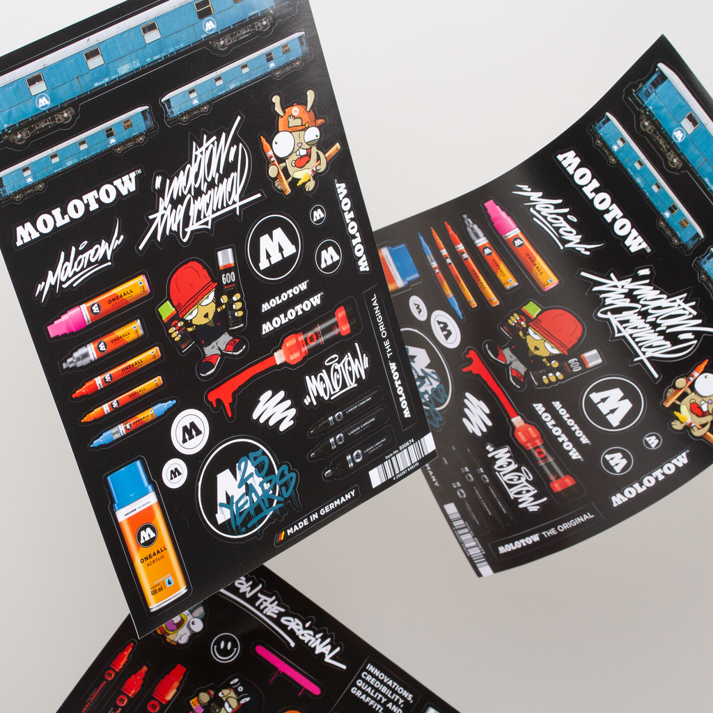 Molotow Sticker Sheet B image 3