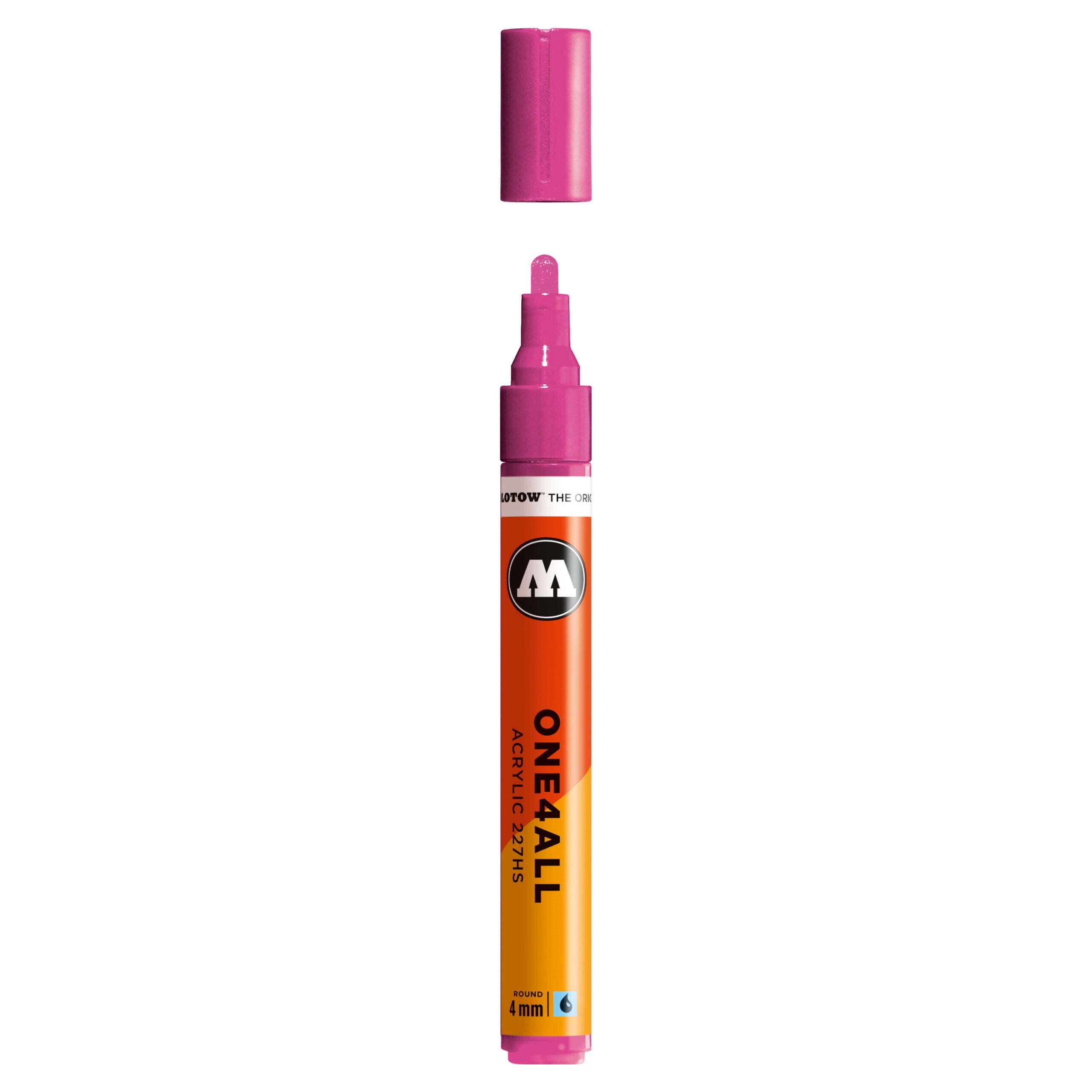 Molotow ONE4ALL 227HS Acrylic Marker (4mm) - Magenta image
