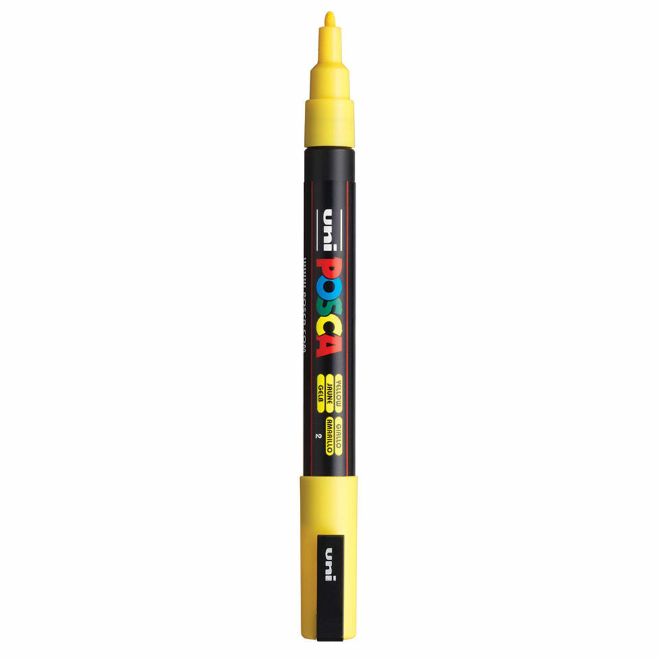 Posca PC-3M Acrylic Marker (Fine) - Yellow image