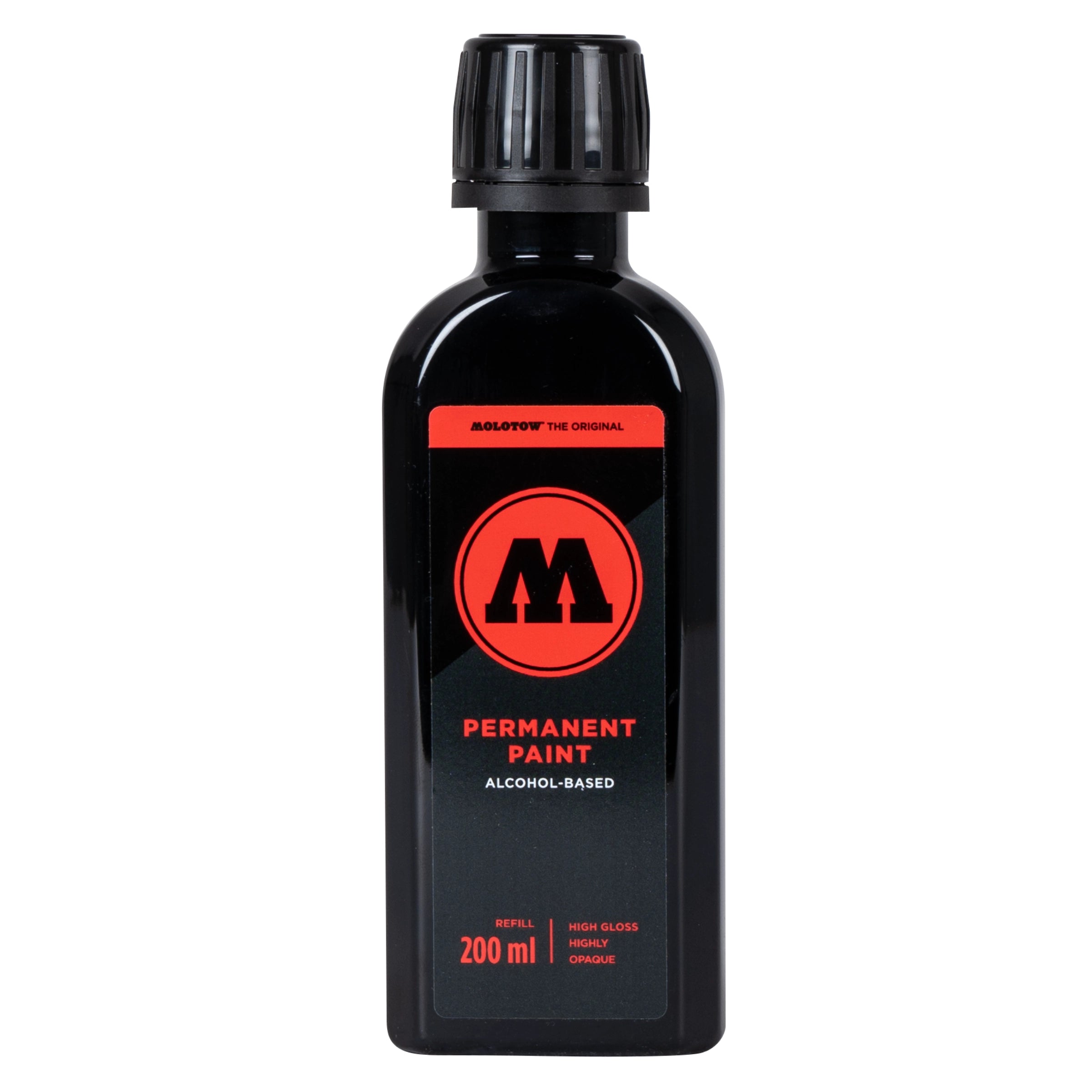 Molotow Permanent Paint Refill Ink (200ml) - Signal Black image