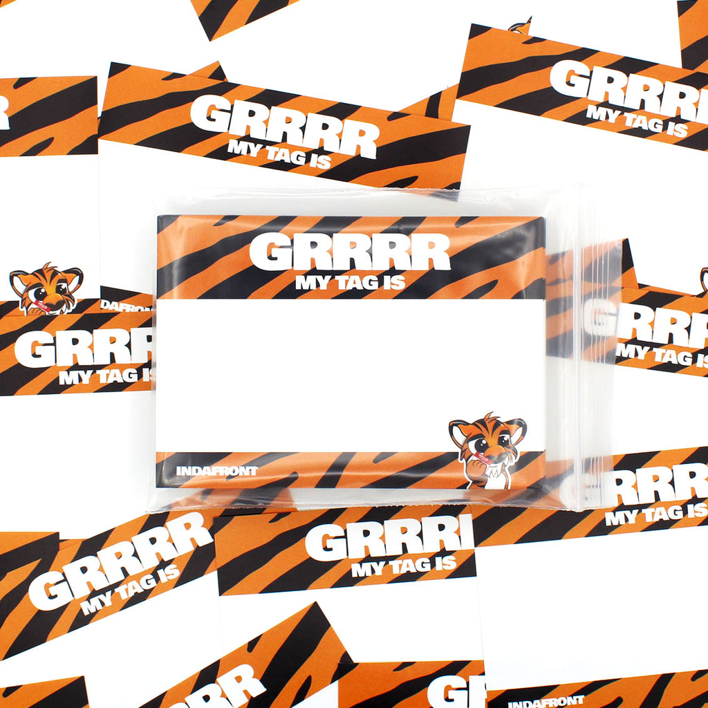 Grrrr My Tag is Stickers (50 pcs.) image 2