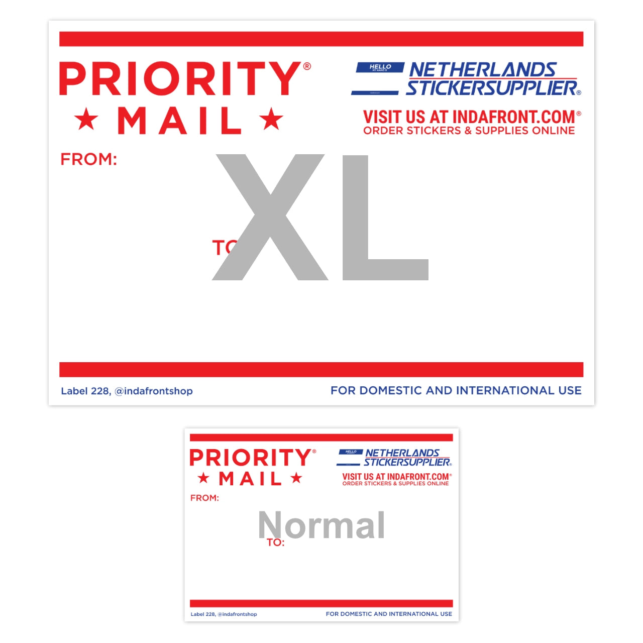 Priority Mail Stickers XL (A5) image 3