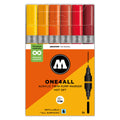 Molotow ONE4ALL TWIN Marker Hot Set (1.5-4mm) (6x) image 0