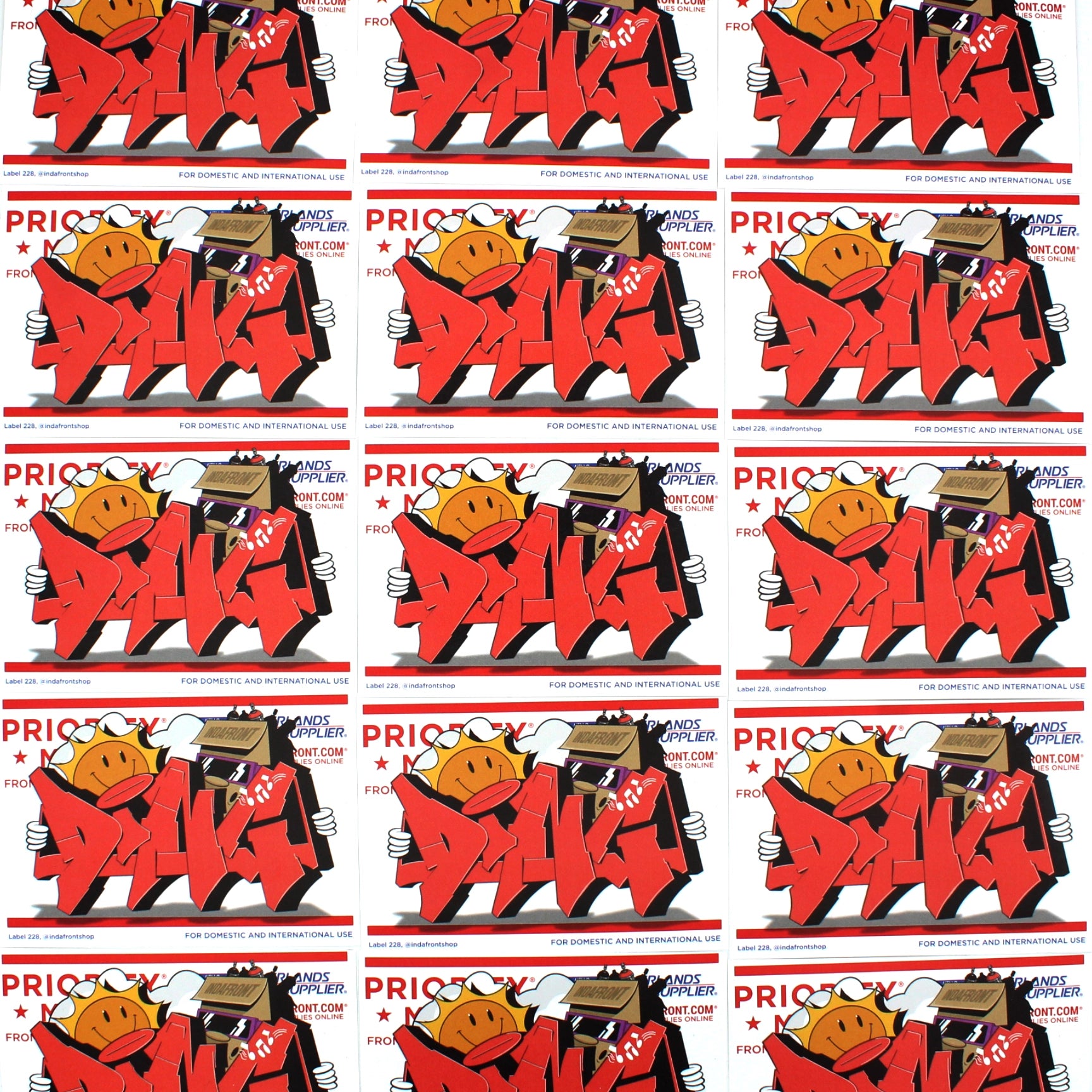 Ding Priority Vinyl Stickers - Limited Edition (10 pcs.) image 2