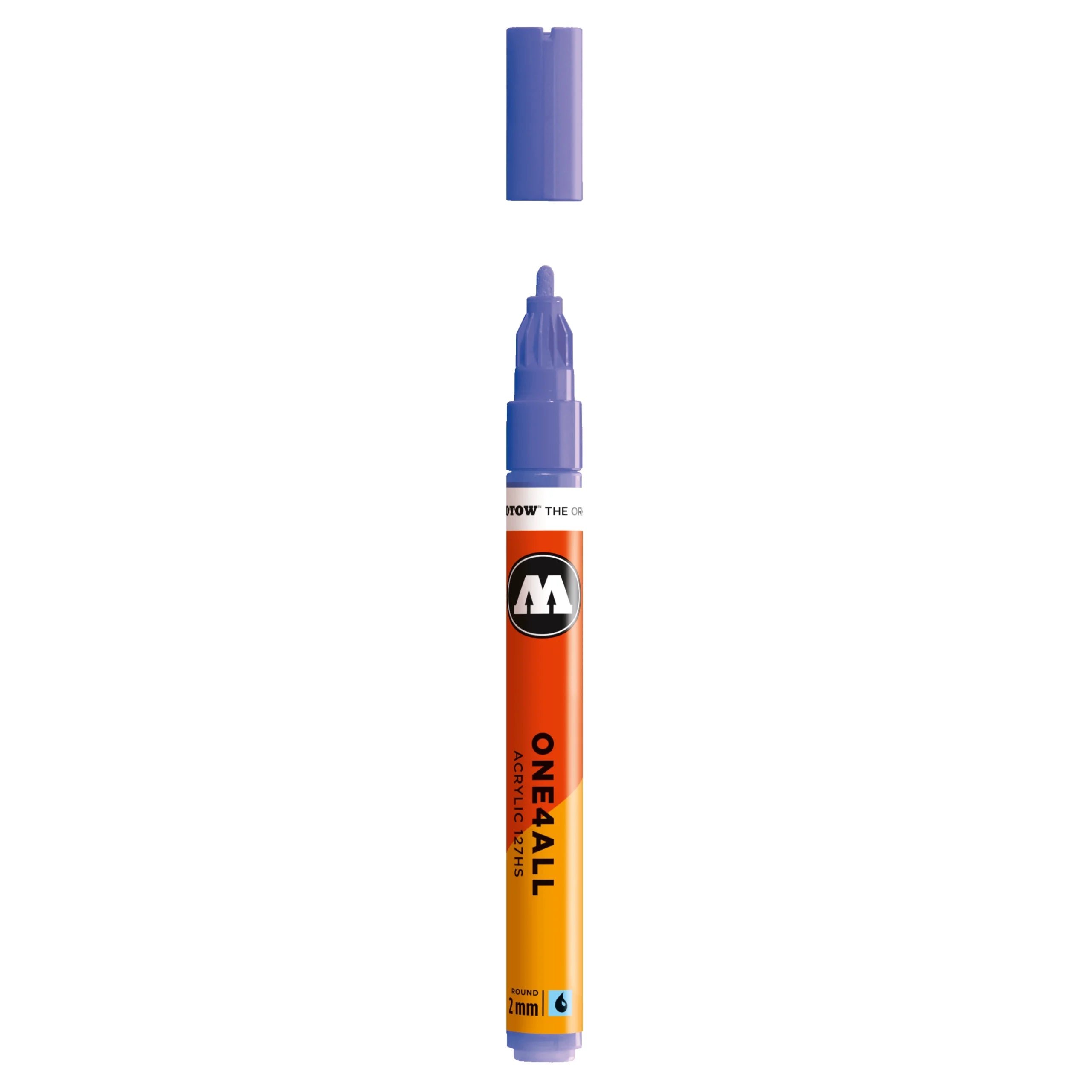 Molotow ONE4ALL 127HS Acrylic Marker (2mm) - Viola image